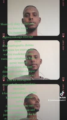 Shanta (5) shay ee farxada kuu keeni karra
1:ha xasuusanin tagtooyinkaagii muraga lahaa
2:hakuashquulin dhibka kuhaysta iyo murugada wakhti xaadirkan,kuna raaxayso noloshaada kuna qanac waxaad haysato,kuna dhaqan diintaada suuban,daaqna dariiqii rasuulkeena(scw)
3:ha ka murugoon mustaqbalkaaga rajadana wanaajiso
4:ha is barbardhigin dadka kaa hooseeya dhinac walba
5:hawlkastoo kuu taal qabo isla wakhtigaa aad joogto ee munaasabka ku ah dibu dhigashadana ka taxadar